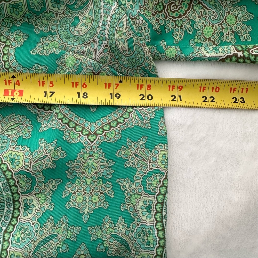 J Crew Collection Drapey Button-Up Top In Ratti P… - image 3